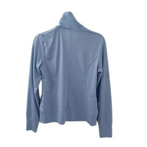 Champion Blue Full-Zip Jacket Womens S Lightweight Stretchy - Picture 8 of 12